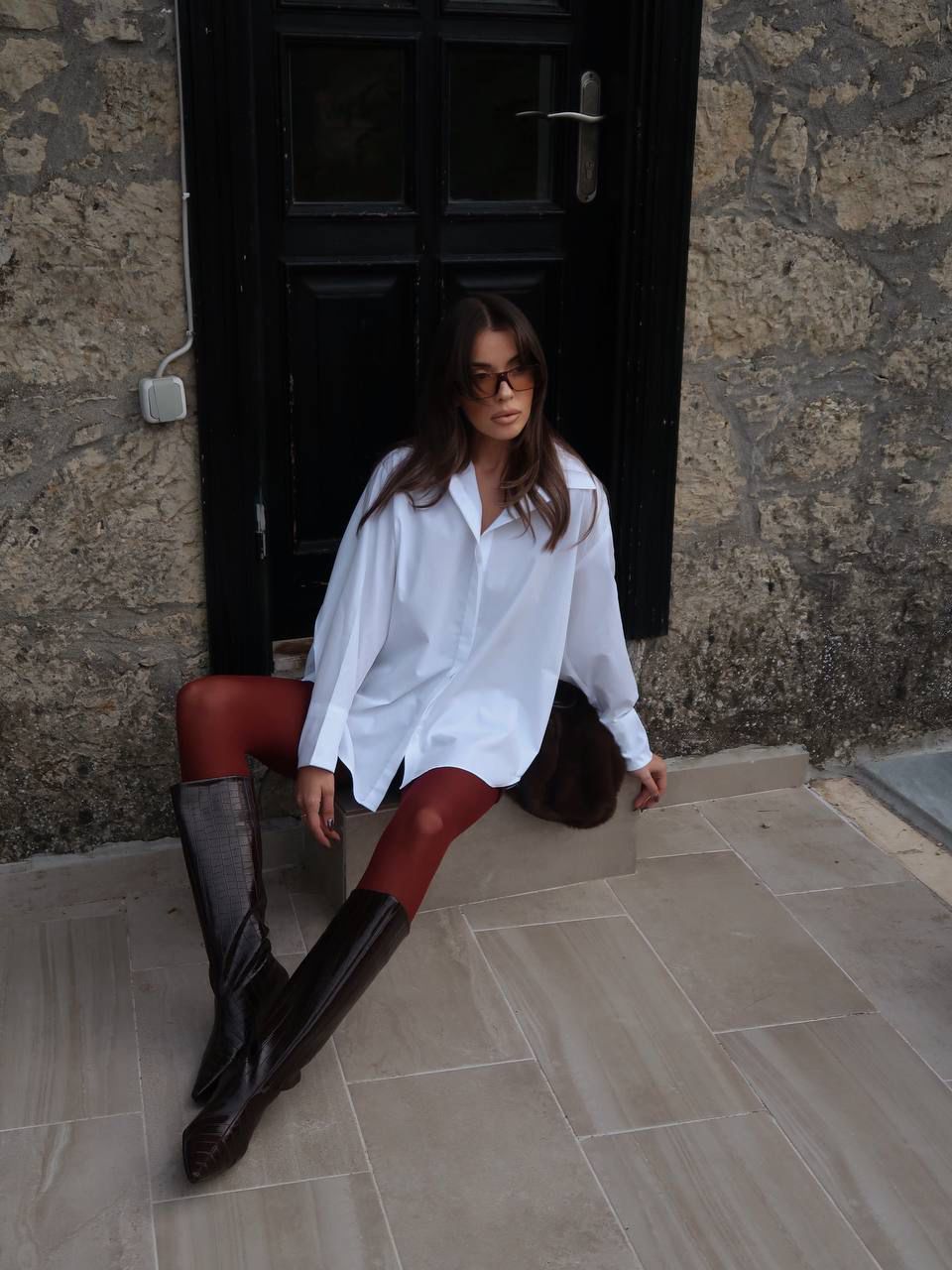 Relaxed Classic White Shirt