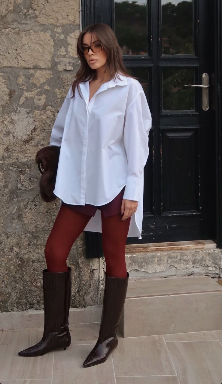 Relaxed Classic White Shirt
