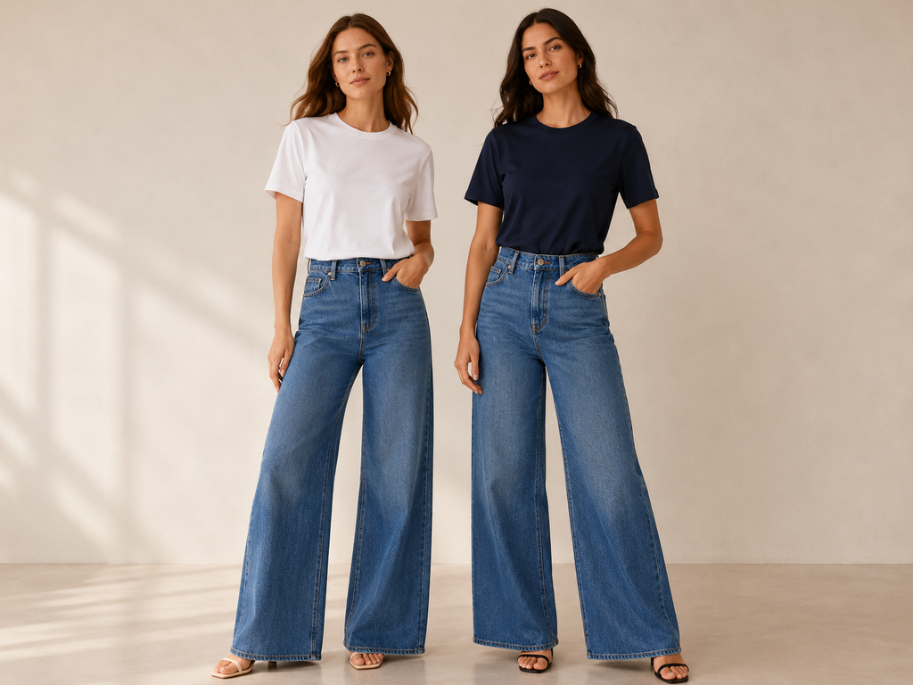 Basic Cotton Round Neck T-shirt