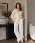 Soft Linen Button-Down Shirt