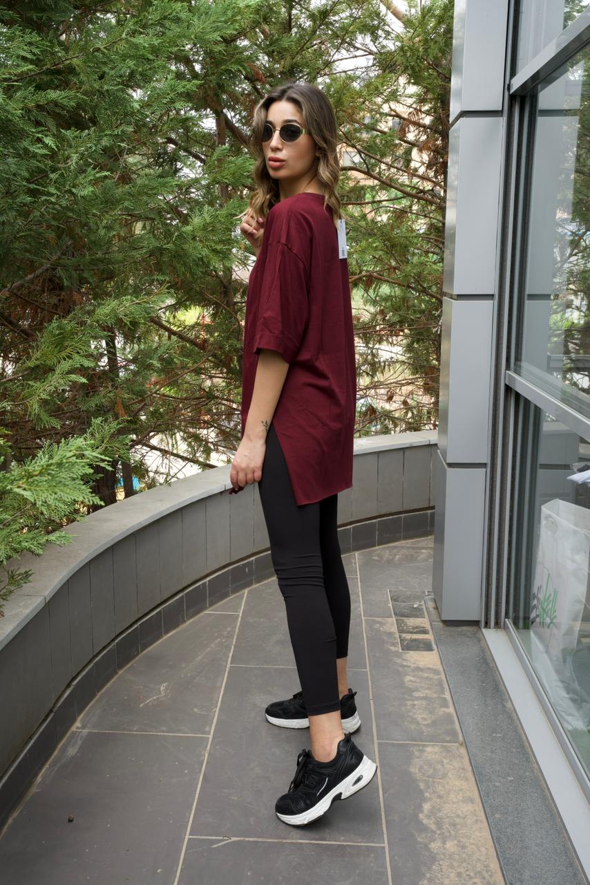 Oversized Long Tee with open sides