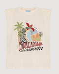 Printed Padded T-shirt